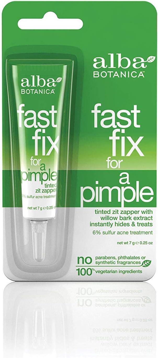 Alba Botanica Fast Fix for a Pimple Acne Treatment, 0.25 oz.