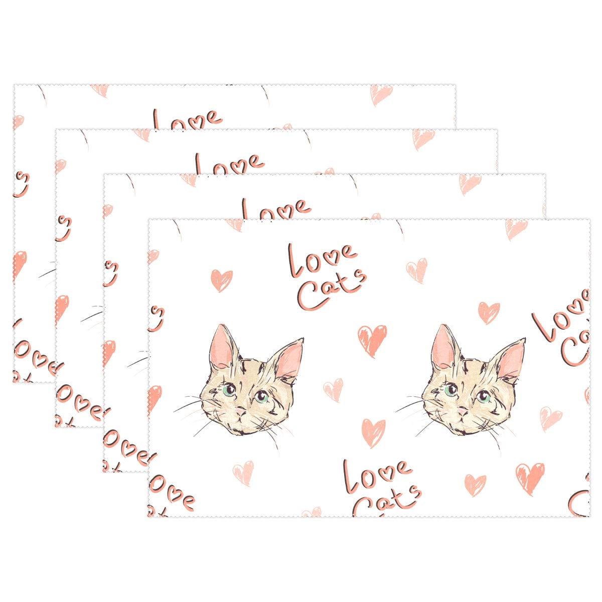 Wall Sticker Graphic Artistic Sketch Drawing Of A Cat And