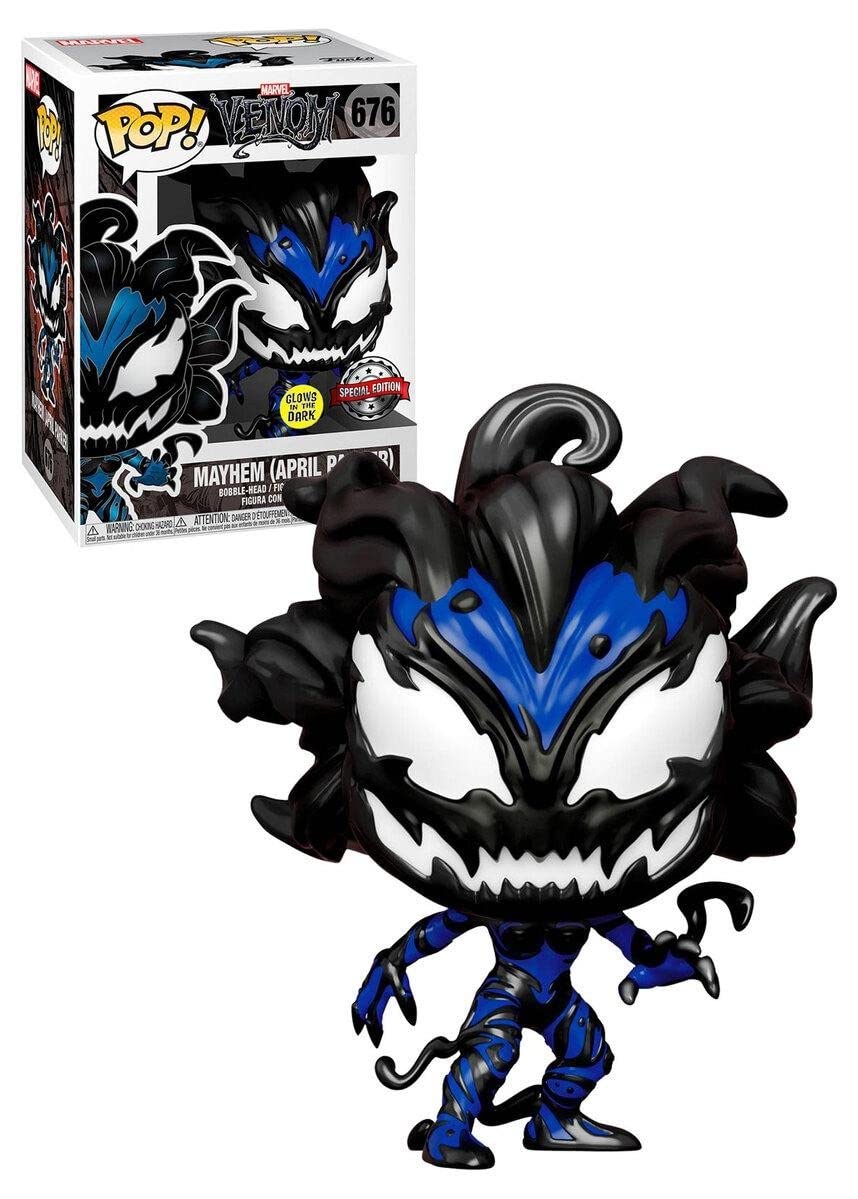 POP! Venom 676 Mayhem April Parker Glows in The Dark Special Edition