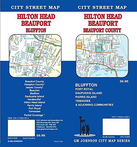 Street Map Of Bluffton Sc Hilton Head / Beaufort / Bluffton / Beaufort Co., South Carolina Street Map:  Gm Johnson: 9781770687813: Books: Amazon.com