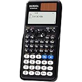 DUPOTA OA-991ES Plus Scientific Calculator 417 Functions 2-Line Display | Support Fraction and Decimal Point Conversion 10+2 Digits Solar Battery, Ideal for Secondary School Students and Teachers