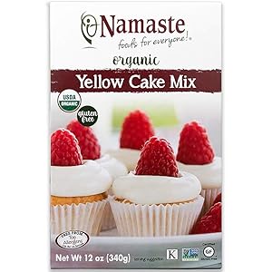 Namaste Foods Organic Gluten Free Yellow Cake Mix, 12 Ounce – Allergen Free