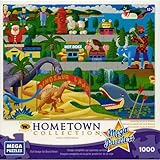 Mega Puzzles: Hometown Collection 1000 piece Roadside Icons Puzzle