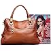 Jack&Chris Ladies Handbags and Purses Tote Bag for Women Leather Shoulder Bag, WBDZ019