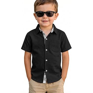 12 month black dress shirt The Black Tux Essential Dress Shirt In Black | Size: Medium main image 1