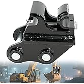 Noliven Mini Excavator Quick Coupler, Small Digger Quick Change Hitch Fits Most Excavators Under 3 Tons, Excavator Mechanical