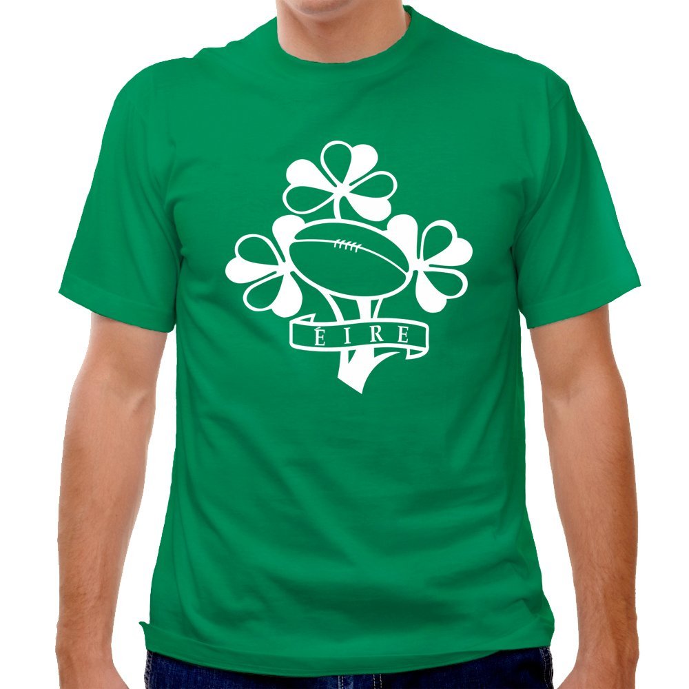 Ireland Clover Crest Rugby T Shirt 7424 Seknovelty