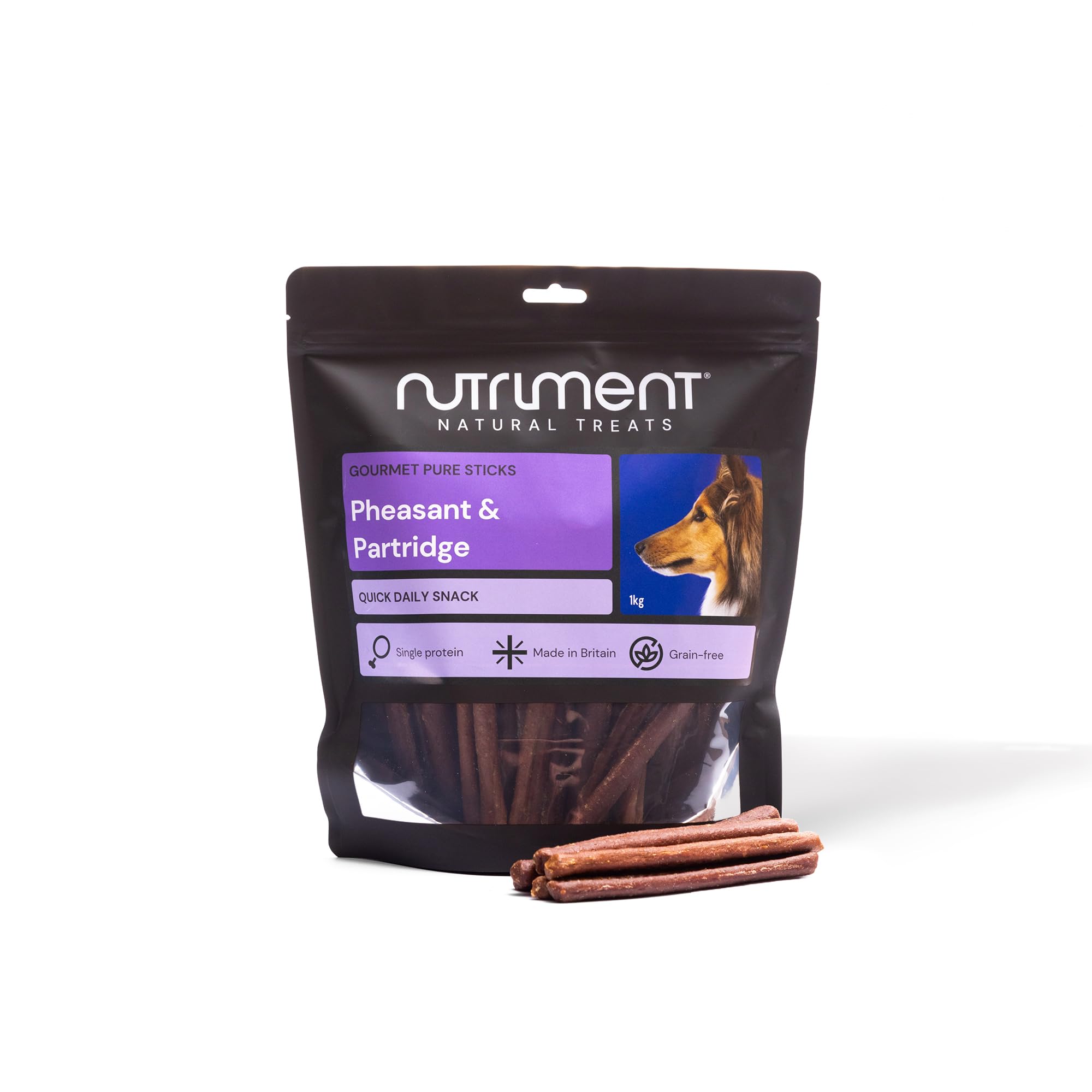Natural Treats Pure 100% Pheasant & Partridge Sticks (1kg) Single Protein Grain Free Gourmet Sticks โ image 1