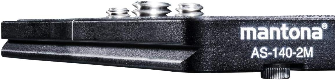 Mantona Quick Release Plate, black, AS-140-2M - Image 4