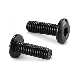 M6 x 18mm 10Pcs Flat Head Hex Socket Cap Screws