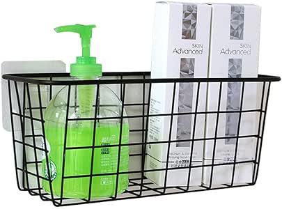 Canasta de almacenamiento de hierro forjado _ canasta de almacenamiento