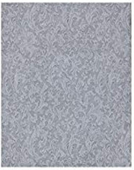 Lillian Tablesettings 3-Ply Textured Beverage Paper Napkins, 9 7/8" x 9 7/8", Silver