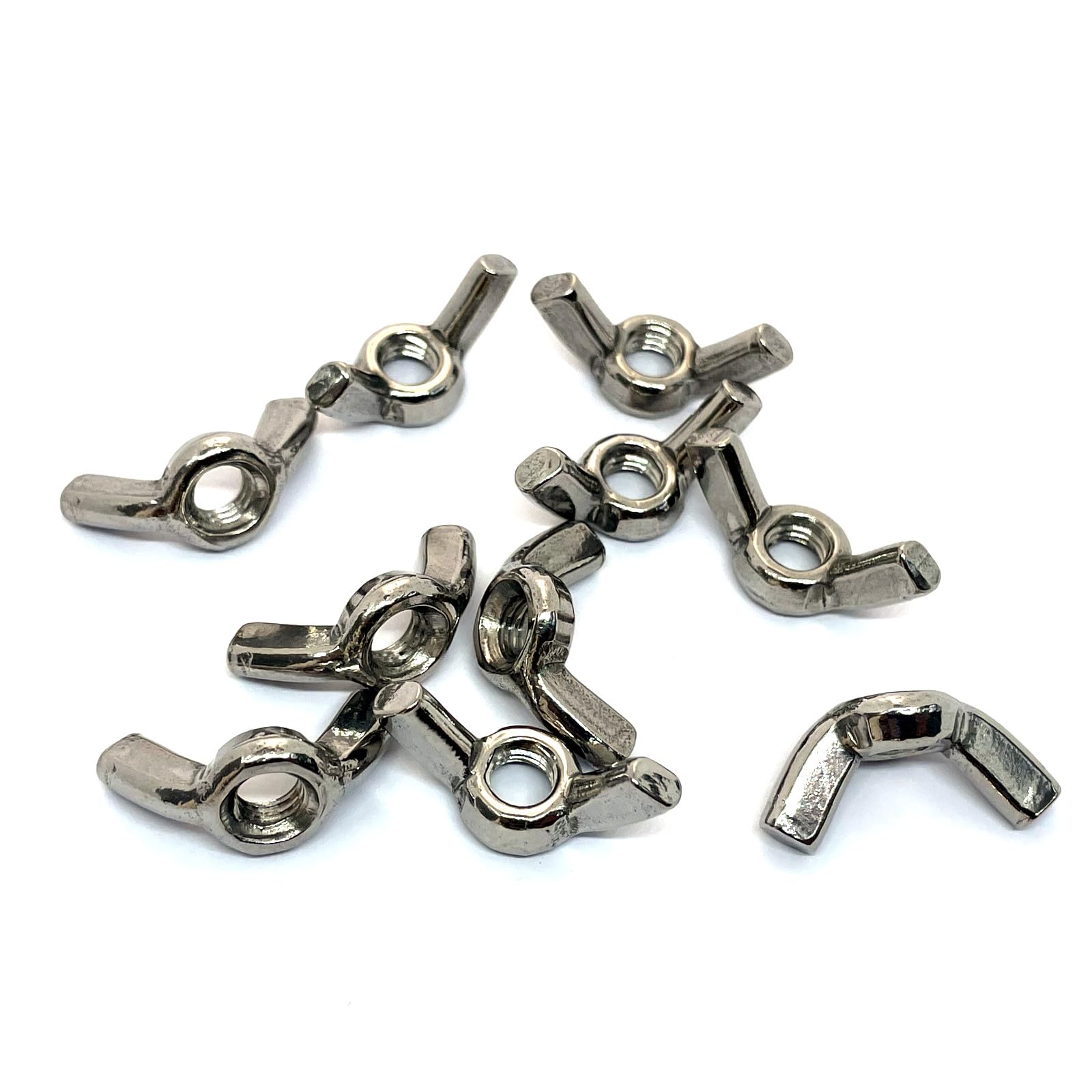 M6 Wing Nut DIN315, A4 (316) Stianless Steel (Pack of 10)