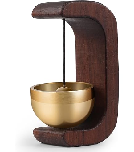 Magnetic Wood Doorbell, C Shaped Magnetic Door Chime, Magnetic Shopkeepers Bell Wood Door Chime For Refrigerator, Room, Porch, Garden, Backyard, Restaurant, Home - View #12
