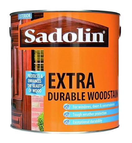 Sadolin Extra Durable Woodstain Teak 2.5 Litre by Sadolin Extra