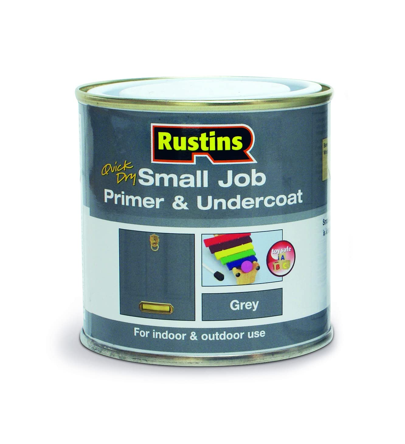 RUSTINS Small Job Primer & Undercoat Grey 250ml