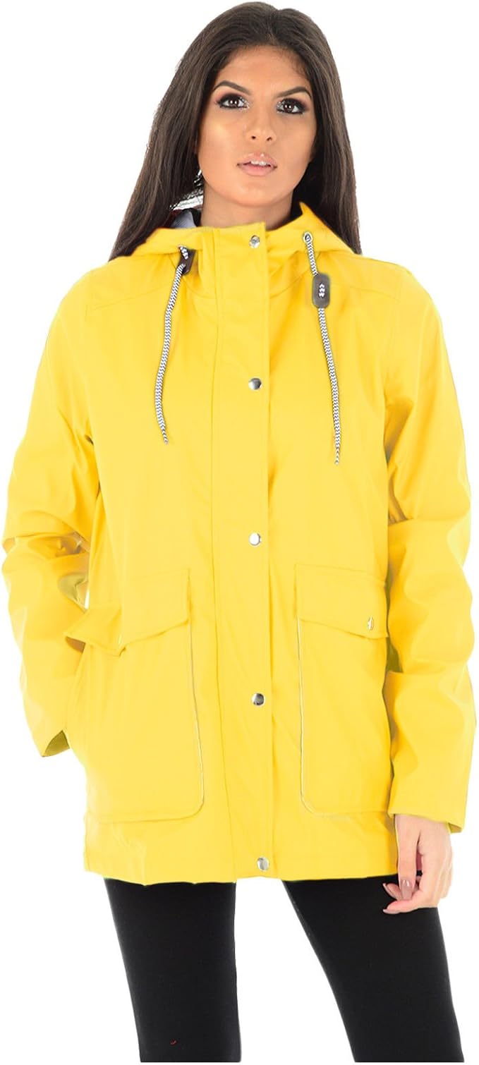 girls rubberised raincoat