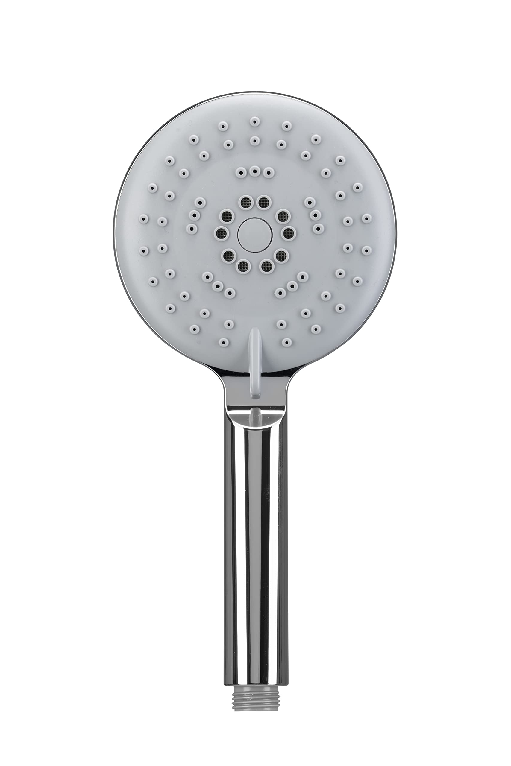 Croydex Venturi Chrome Self Cleaning Shower Head -5 Function Handset with 50% Water Saving Eco Feature, Universal Connection, Shower Spray
