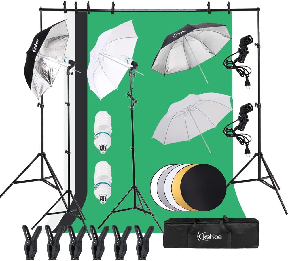 Best 1250W Photography Studio Softbox Lighting Kit – 50Cm X 70Cm Softboxes