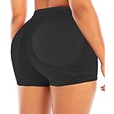 Vorcy Women Butt Pads Fake Butt Lifter Shapewear Padded Panties Hip Enhancer Pads Body Shaper Tummy Control