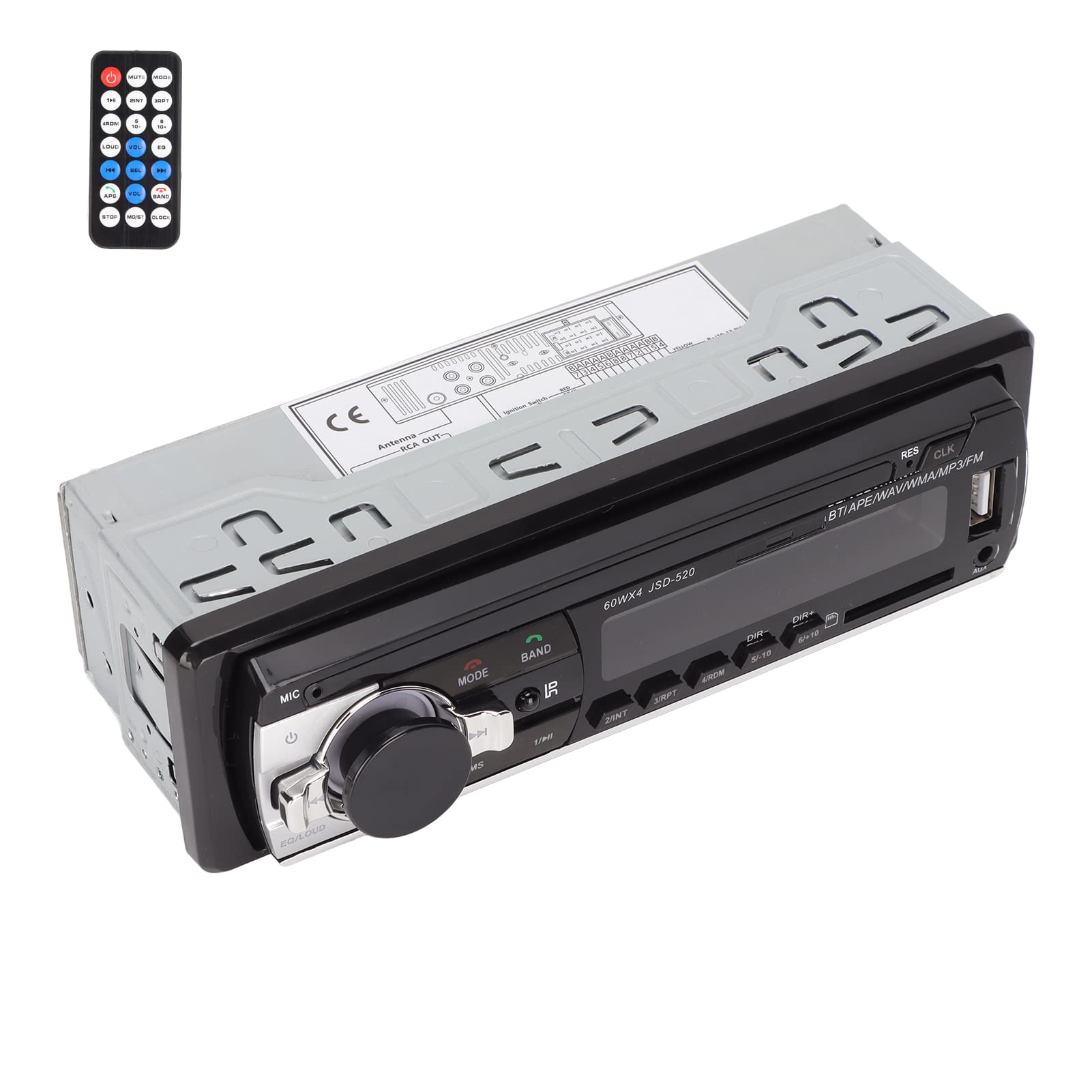 VBESTLIFE Car Radio Player,LED Display AI Voice Control Car Stereo Receiver,Dual Connection Handsfree Car MP3 Player,For Car Music Playing