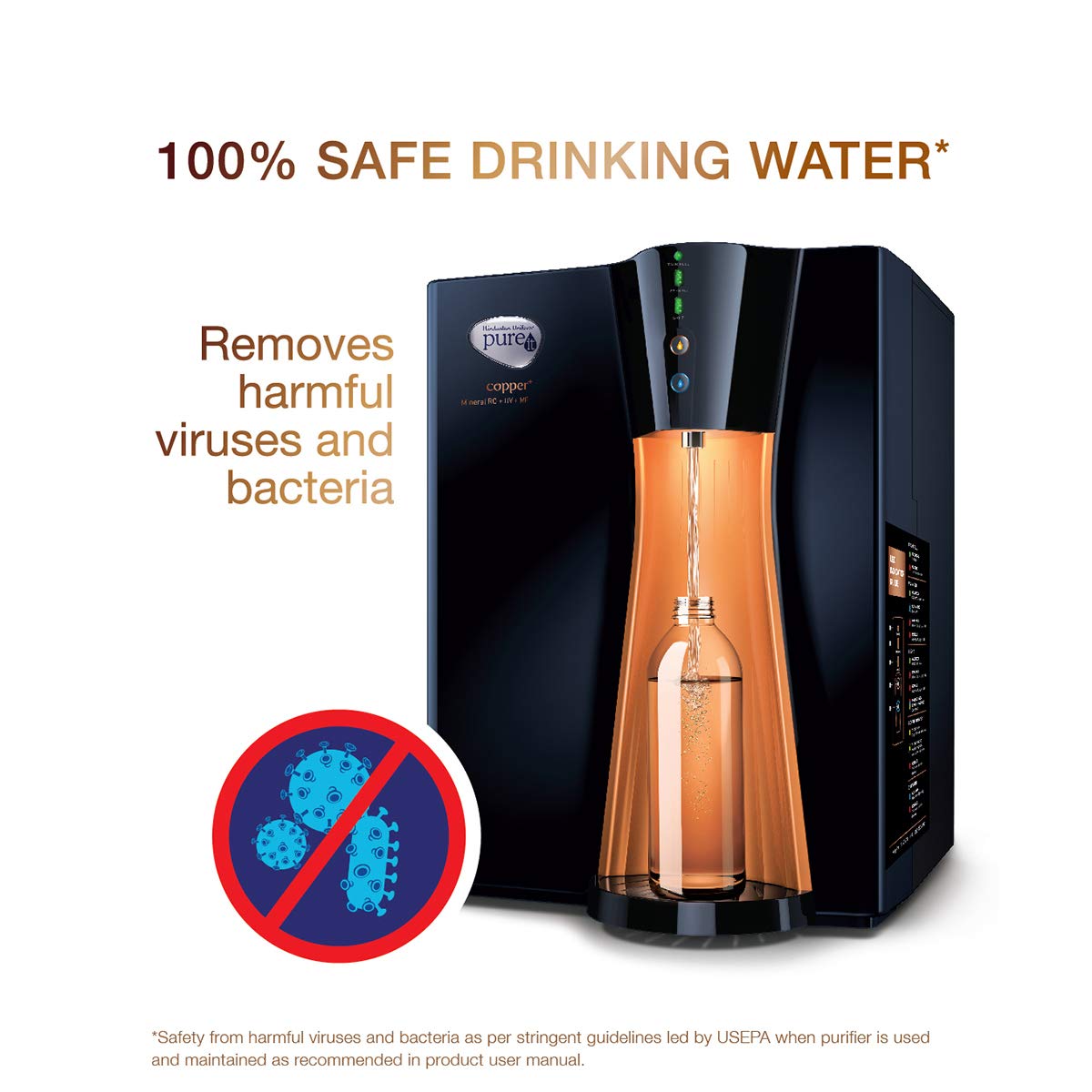 HUL Pureit RO + UV + MF Water Purifier
