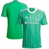 adidas Men's Seattle Sounders FC Green 2024 The Anniversary Kit Replica Jersey (US, Alpha, Large, Regular, Regular, Green)