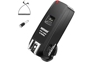 Neewer FC-16 2.4G 16 Channels Wireless Remote Flash Receiver Compatible with Canon Nikon DSLR Cameras and Sony A9II A9 A7RIV A7RIII A7RII A7R A7III A7II A7 A7SII A7S A6600 A6500 Mirrorless Cameras