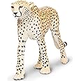 Safari Ltd. Cheetah Toy Figurine - Detailed 8" Plastic Model Figure - Fun Educational Play Toy for Boys, Girls & Kids Ages 3+