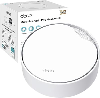 TP-Link Deco X50 PoE AX3000 Whole Home Mesh WiFi 6 2.5G WAN/LAN