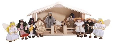 Original Winzling Biegepuppen Krippe & Stahl 12er Set