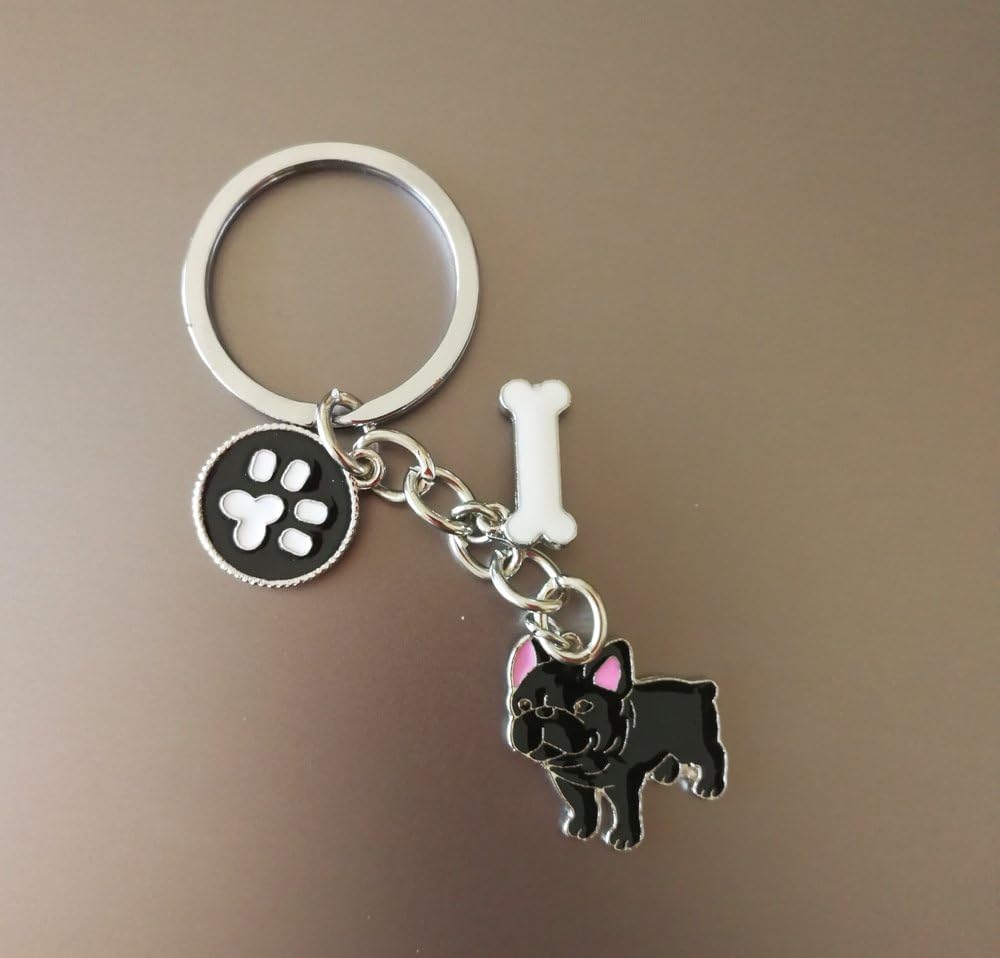 BbearT® Dog Tag Key-ring Keychain, Cute Small Puppy ID Tags Metal Keychain Keyfob - Image 3