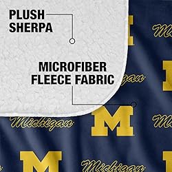 University of Michigan Blanket, 50"x60" Logo