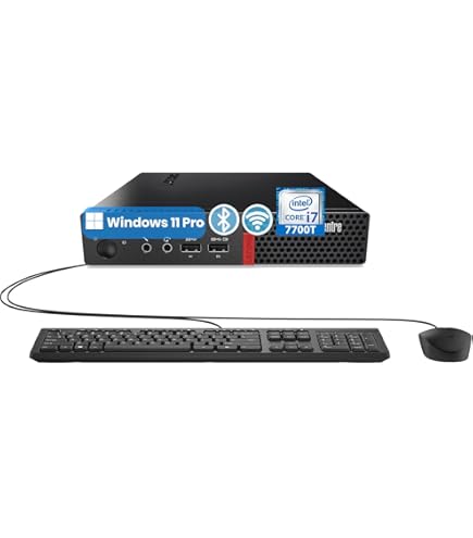 Amazon.com: Lenovo ThinkCentre M700 Tiny Desktop PC, Windows 11