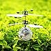 JAMSWALL RC Flying Ball Crystal Flashing LED Light Flying Ball RC Toy RC Infrared Induction Helicopter for Kids, Teenagers Colorful Flyings for Kid's Toy