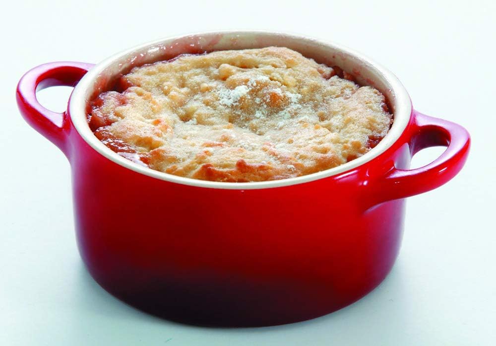 LE CREUSET Stoneware Petite Round Casserole, Cerise, 250 ml, 71901100600100, 200 ml - Image 5