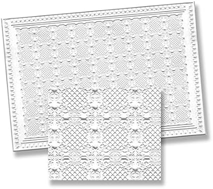 Amazon Com World Model Dollhouse Miniature Faux Tin Ceiling Panel