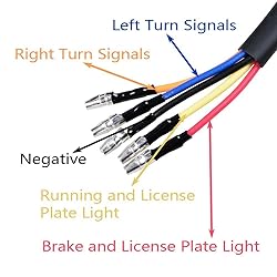 Anki HappiGo ANKIA 40-LED 40W Motorcycle Tail Light
