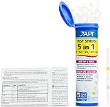 API 5-IN-1 Test Strips Freshwater Saltwater 25-Count Box by API view 3