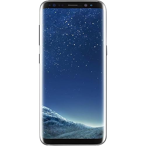 Samsung Galaxy S8 64GB G950U T-Mobile GSM Unlocked - Midnight Black (Renewed)