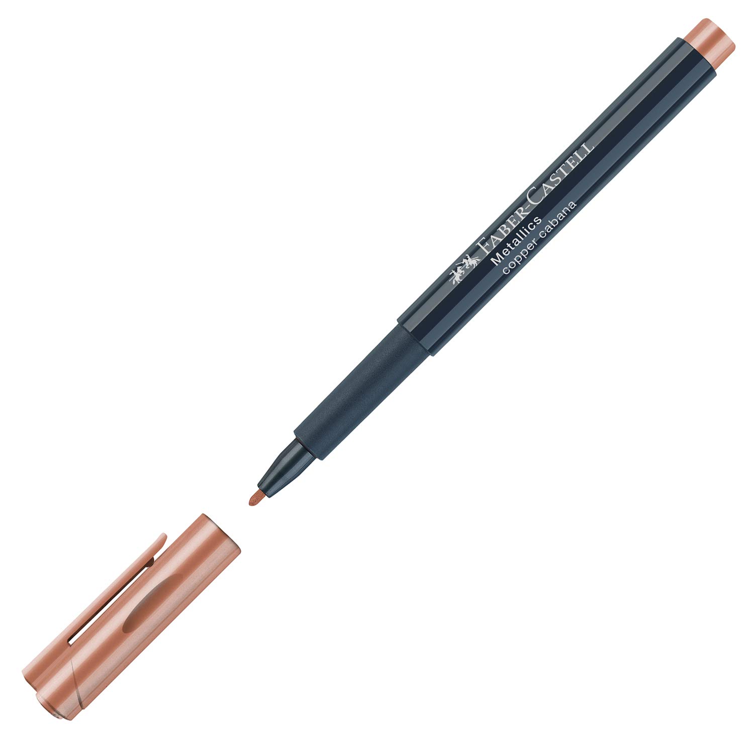 Faber-Castell Creative Studio Metallics Marker, Copper Canama, Single Marker, Art, Craft, Drawing, Sketching, Home, School, University, Colouring