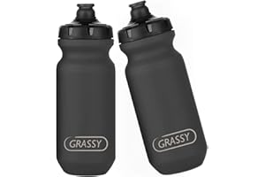 2 Pack Cycling Water Bottle 610ml - Leak-Proof BPA-Free Sport Bottle for Bike Riding, Hiking & Fitness Squeeze Design with Se