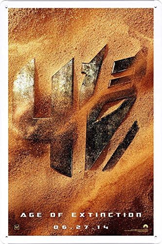 Metal Plate Movie Theater Decor Tin Sign Poster Wall Art (GAS-MFL1714) by Global Animal Sign 20x30cm