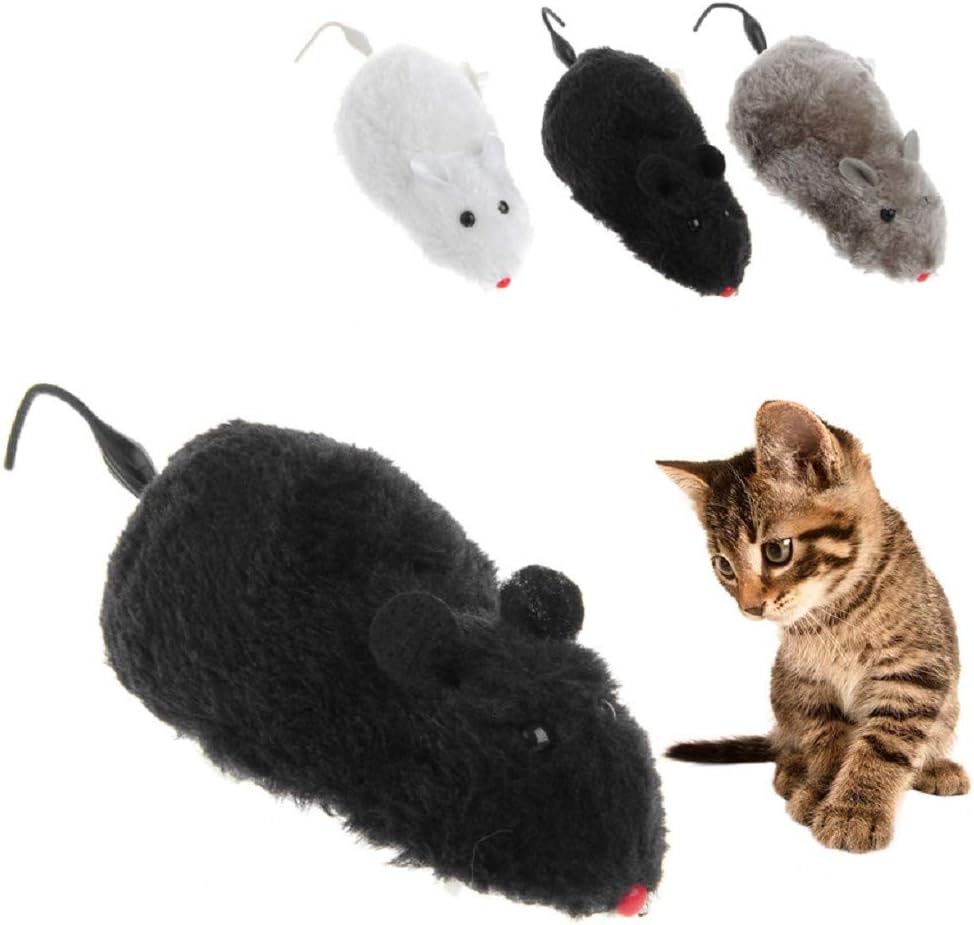 SimpleLife Clockwork Mouse Toy, Aufziehbare Maus Ratte, die lustiges