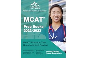 MCAT Prep Books 2022-2023: MCAT Practice Test Questions and Review [Includes Detailed Answer Explanations]