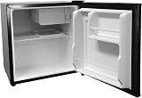 Abode Table Top Mini Fridge 43L Black Freestanding Reversible Door view 7