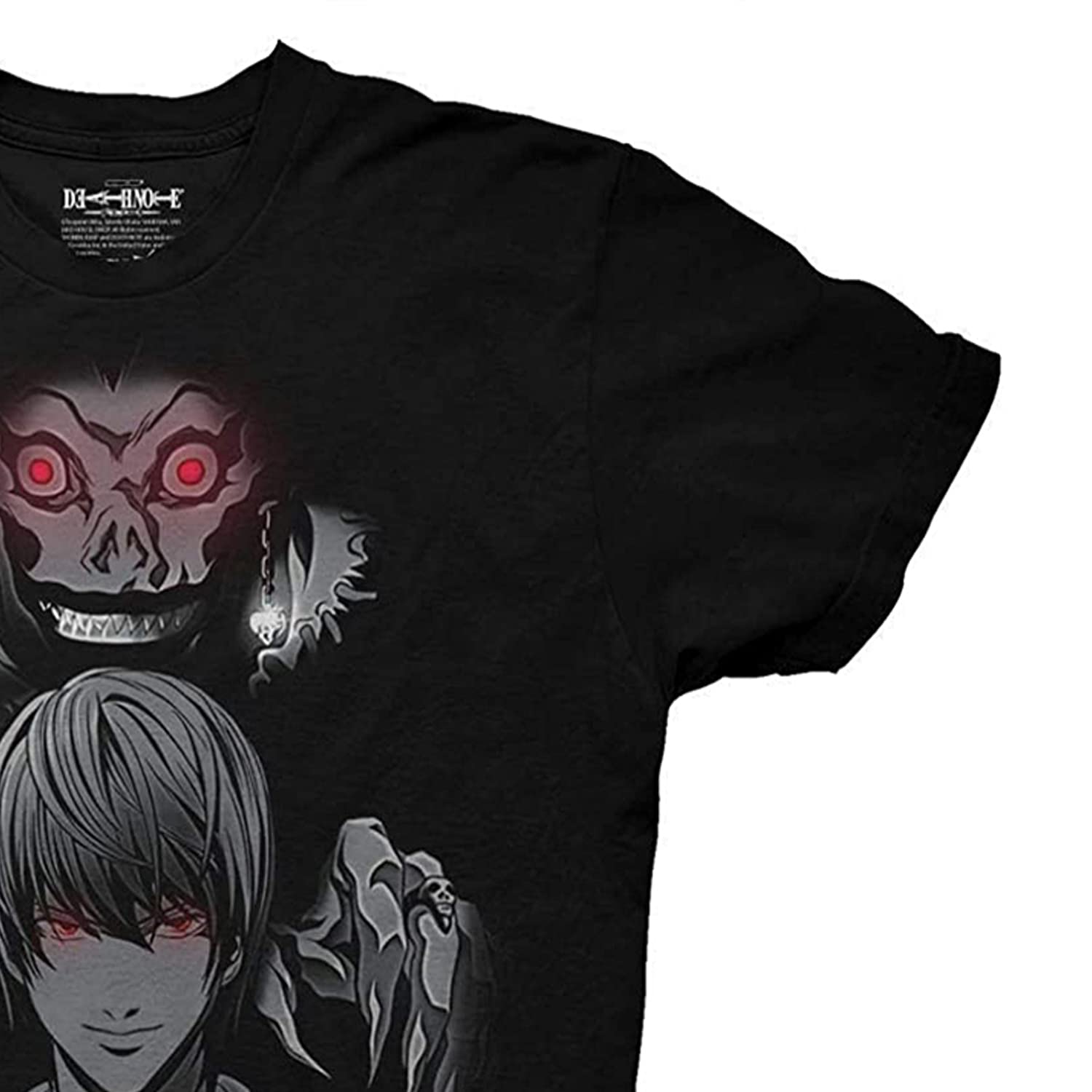 Mua Death Note Anime Men's T-Shirt - Light Yagami Fashion Manga Tee ...