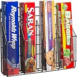 Home Basics Stainless Steel Rust Resistant Wrap Organizer