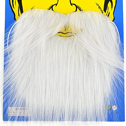 Veroda Full Mustache Beard Old Man Wizard Costume Party
