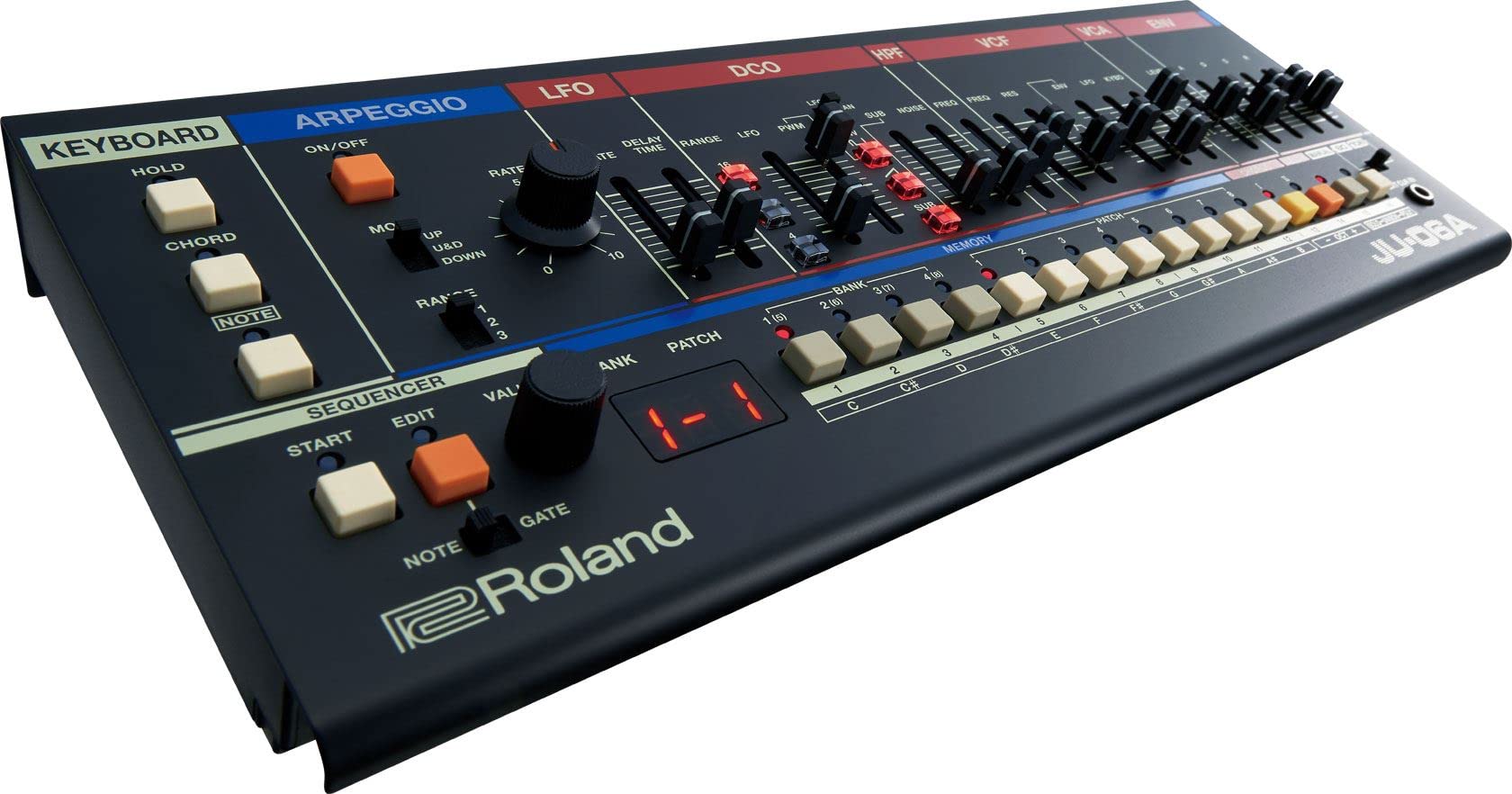 ROLAND JU-06A Sound Module, Multicolor, JU-06A Bundle